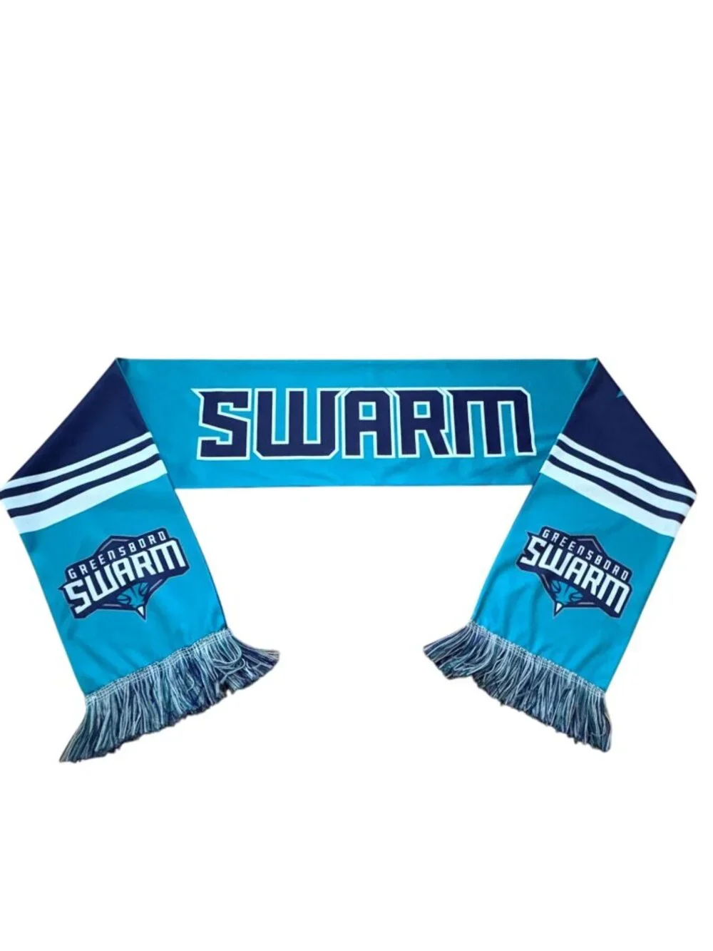 NBA G-Leaugue Greesnboro Swarm Adult (non-knit) Scarf-60 in-GUC